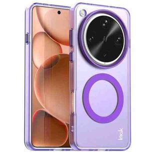 For OPPO Find X8 Ultra IMAK Candy Series Shockproof MagSafe Phone Case(Purple)