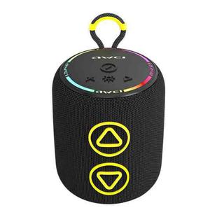 awei KA13 8W Portable TWS Bluetooth Speaker with RGB Light(Black)