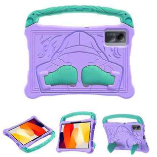 For Xiaomi Redmi Pad SE 11 2023 Boxing Series Kickstand EVA Shockproof Tablet Case with Shoulder Strap(Purple Mint)