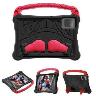 For Xiaomi Pad 6 / 6 Pro Boxing Series Kickstand EVA Shockproof Tablet Case with Shoulder Strap(Black Red)