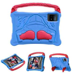 For Xiaomi Pad 6 / 6 Pro Boxing Series Kickstand EVA Shockproof Tablet Case with Shoulder Strap(Blue Red)
