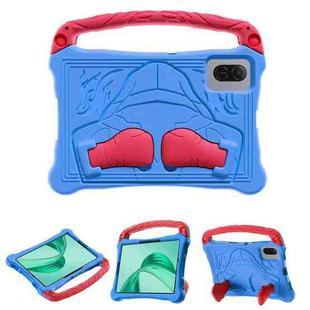 For Honor Pad X8a 11 inch Boxing Series Kickstand EVA Shockproof Tablet Case with Shoulder Strap(Blue Red)