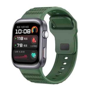 For Huawei Watch D2 Dotted Silicone Watch Band(Green)