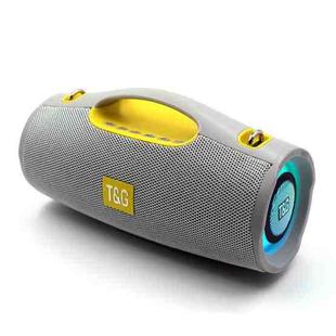 T&G TG437 20W Portable TWS Subwoofer Bluetooth Speaker(Grey)