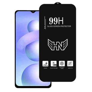 For Xiaomi Poco M4 5G India High Aluminum Large Arc Full Screen Tempered Glass Film