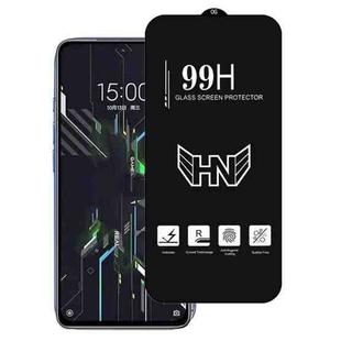 For Xiaomi Black Shark 4S Pro High Aluminum Large Arc Full Screen Tempered Glass Film