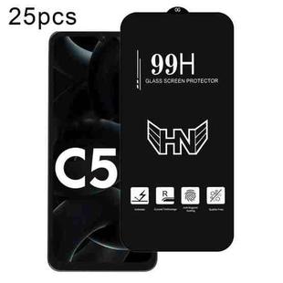 For Xiaomi Poco C55 25pcs High Aluminum Large Arc Full Screen Tempered Glass Film