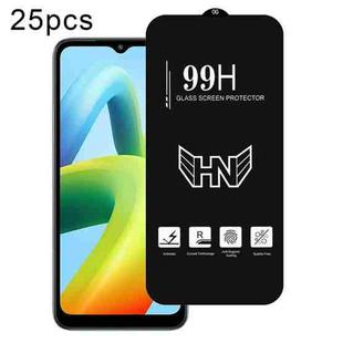 For Xiaomi Poco C50 25pcs High Aluminum Large Arc Full Screen Tempered Glass Film