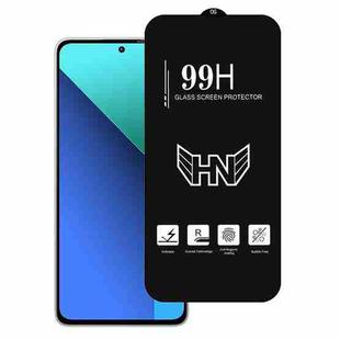 For Redmi Note 13 4G High Aluminum Large Arc Full Screen Tempered Glass Film