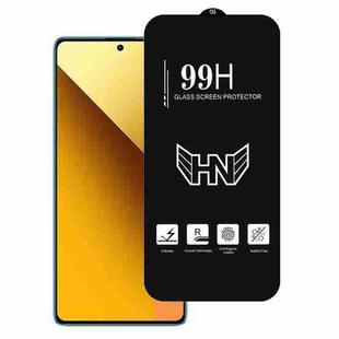 For Redmi Note 13 High Aluminum Large Arc Full Screen Tempered Glass Film