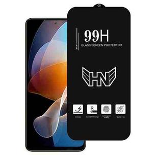 For Redmi Note 12R Pro High Aluminum Large Arc Full Screen Tempered Glass Film