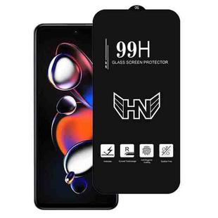 For Redmi Note 12T Pro High Aluminum Large Arc Full Screen Tempered Glass Film