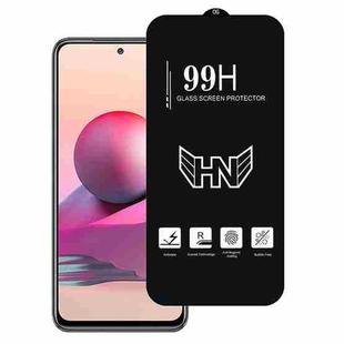 For Redmi Note 11 SE India High Aluminum Large Arc Full Screen Tempered Glass Film