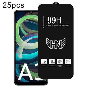 For Redmi A3 25pcs High Aluminum Large Arc Full Screen Tempered Glass Film