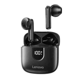 Original Lenovo EA120 Simple Semi-In-Ear True Wireless Bluetooth Earphones(Black)