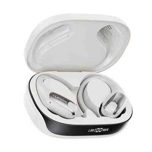 Original Lenovo EA305 Ear-mounted Digital Display True Wireless Bluetooth Earphones(Rock White)