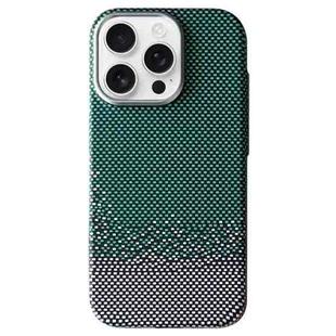 For iPhone 16 Pro Max Metal Lens Protection Frame MagSafe PC Phone Case(Sand Green)