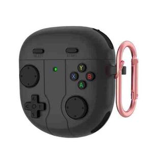For Bose QuietComfort Earbuds II Retro Game Console Style Silicone Earbuds Case(Dark Grey)