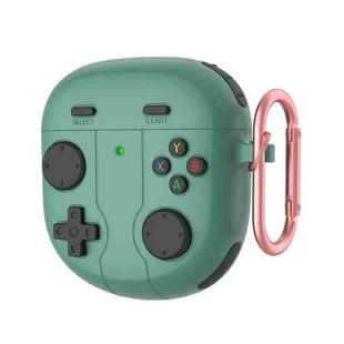 For Bose QuietComfort Earbuds II Retro Game Console Style Silicone Earbuds Case(Green)