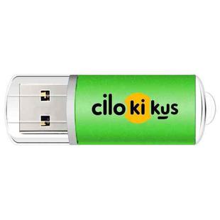 Colorful Metal USB 2.0 Flash Drive Print On Your Demand, Memory:256GB(Green)