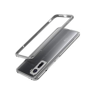 For Vivo iQOO 5 & 5 Pro Aluminum Alloy Shockproof Protective Bumper Frame(Grey)