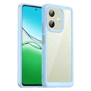 For OPPO A5 Pro 4G Colorful Series Acrylic Hybrid TPU Phone Case(Blue)