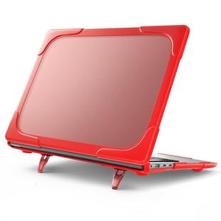 For Microsoft Surface Laptop 7 TPU + PC Two-color Anti-fall Laptop Protective Case(Red)