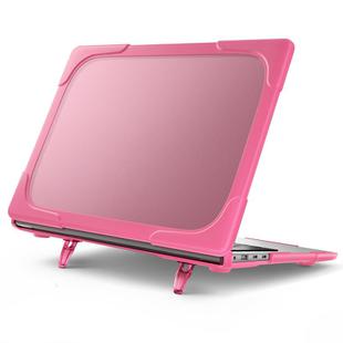 For Microsoft Surface Laptop 7 TPU + PC Two-color Anti-fall Laptop Protective Case(Rose Red)