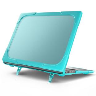 For Microsoft Surface Laptop 7 TPU + PC Two-color Anti-fall Laptop Protective Case(Light Blue)
