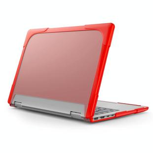 For HP ENVY X360-14 2024 TPU + PC Two-color Anti-fall Laptop Protective Case(Red)