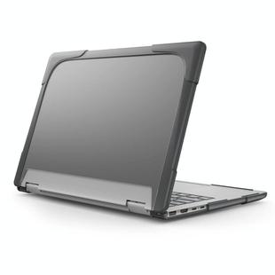 For HP ENVY X360-14 2024 TPU + PC Two-color Anti-fall Laptop Protective Case(Grey)