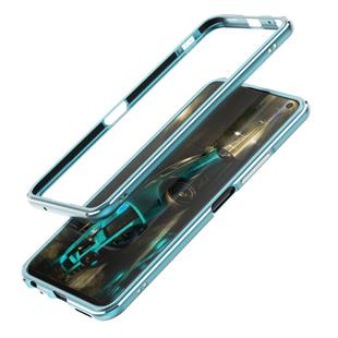 For Vivo iQOO Neo3 5G Aluminum Alloy Shockproof Protective Bumper Frame(Light Blue)