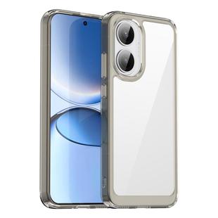 For Redmi Turbo 4 Pro Colorful Series Acrylic Hybrid TPU Phone Case(Transparent Grey)