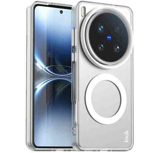 For vivo X200 Ultra IMAK Candy Series Shockproof MagSafe Phone Case(White)