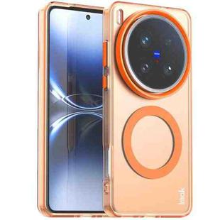 For vivo X200 Ultra IMAK Candy Series Shockproof MagSafe Phone Case(Orange)
