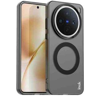 For vivo X200s IMAK Candy Series Shockproof MagSafe Phone Case(Black)