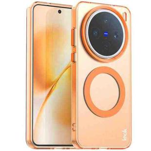 For vivo X200s IMAK Candy Series Shockproof MagSafe Phone Case(Orange)