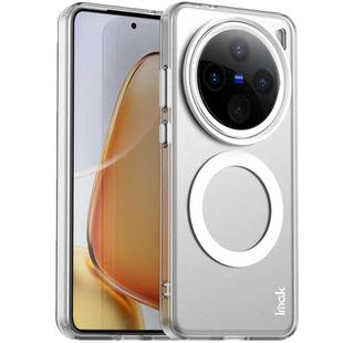 For vivo X200 IMAK Candy Series Shockproof MagSafe Phone Case(White)