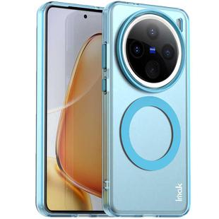 For vivo X200 IMAK Candy Series Shockproof MagSafe Phone Case(Blue)