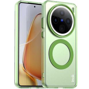 For vivo X200 IMAK Candy Series Shockproof MagSafe Phone Case(Green)