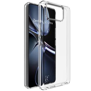 For Asus Zenfone 12 Ultra imak UX-5 Series Super Slim Transparent Shockproof TPU Protective Case(Transparent)