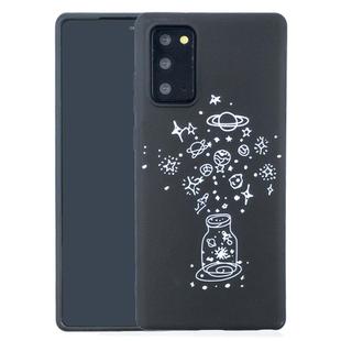 For Samsung Galaxy Note20 Painted Pattern Soft TPU Case(Wishing Bottle)