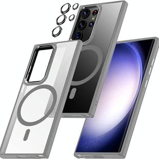 For Samsung Galaxy S25 Ultra 5G Acrylic PC MagSafe Magnetic Phone Case(Grey)