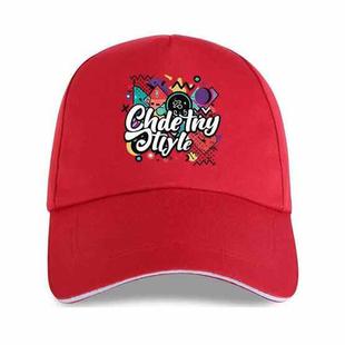 Graffiti Printed Polyester Cotton Steel Buckle Cap Print On Your Demand(Red)