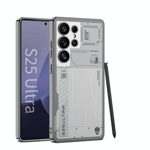 For Samsung Galaxy S25 Ultra 5G GKK AG Phantom Painting All-inclusive Shockproof Phone Case, without Pen(Silver)