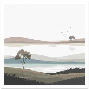 Scenery Frameless Canvas Decorative Painting Print On Your Demand, Size:20x20cm