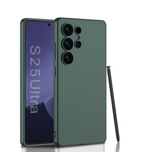 For Samsung Galaxy S25 Ultra 5G GKK Ultra-thin Skin Feel Phone Case, Not Included Pen(Forest Green)