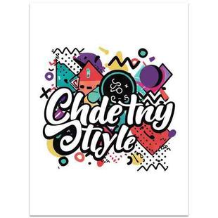 Graffiti Frameless Canvas Decorative Painting Print On Your Demand, Size:13x18cm
