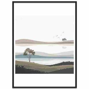 Scenery Decorative Painting with PS Frame Print On Your Demand, Size:15x20cm
