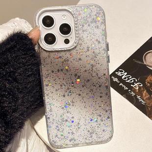 For iPhone 13 Pro Max Starry Sky Gradient IMD Phone Case(Black)